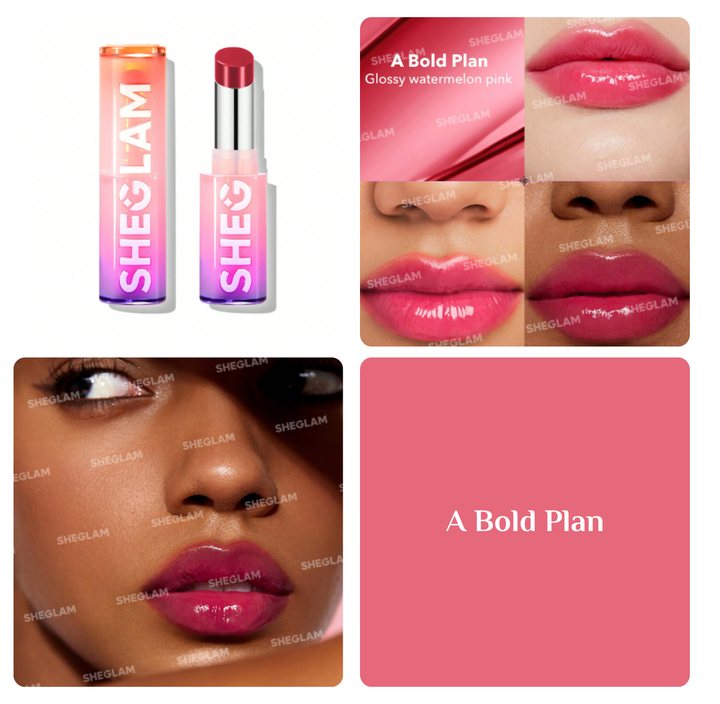 SHEGLAM Mirror Kiss High-Shine Lipstick - 2.9g | شيكلام أحمر شفاه لامع - 2.9 غرام