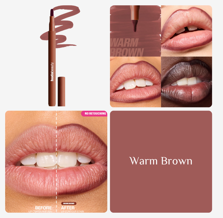 Huda Beauty Lip Contour Stain - 1.0ml | هدى بيوتي قلم تينت وكونتور للشفاه - 1 مل