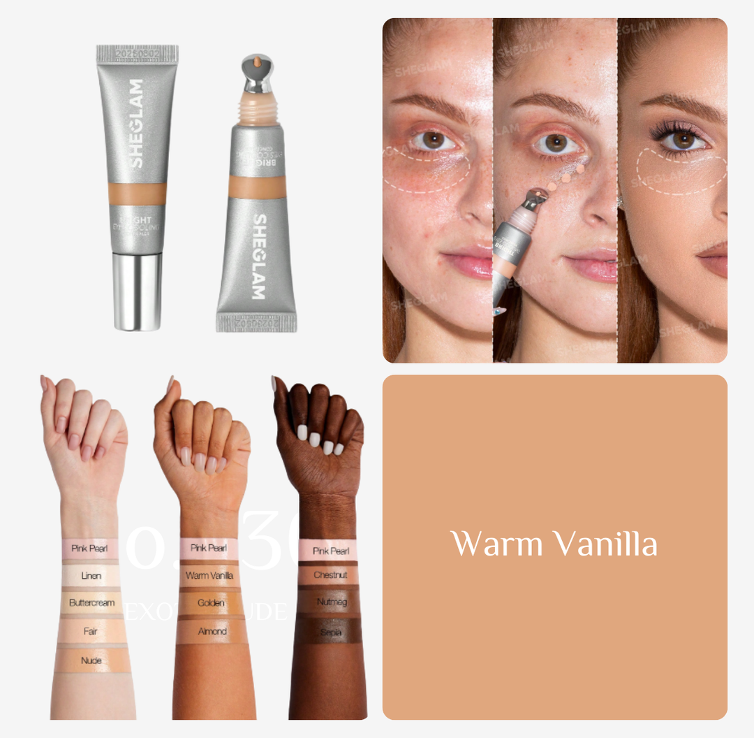 SHEGLAM Bright Eyes Cooling Concealer - 15g | شيكلام كونسيلر بتأثير مبرد - 15 غرام