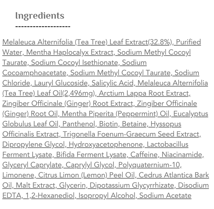 AROMATICA Tea Tree Purifying Shampoo - 180ml | اروماتيكا شامبو منقي بشجرة الشاي - 180 مل