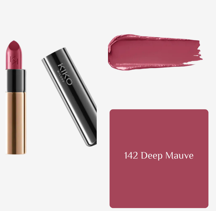 KIKO Gossamer Emotion Creamy Lipstick - 3.5g | كيكو أحمر شفاه كريمي لامع - 3.5 غرام