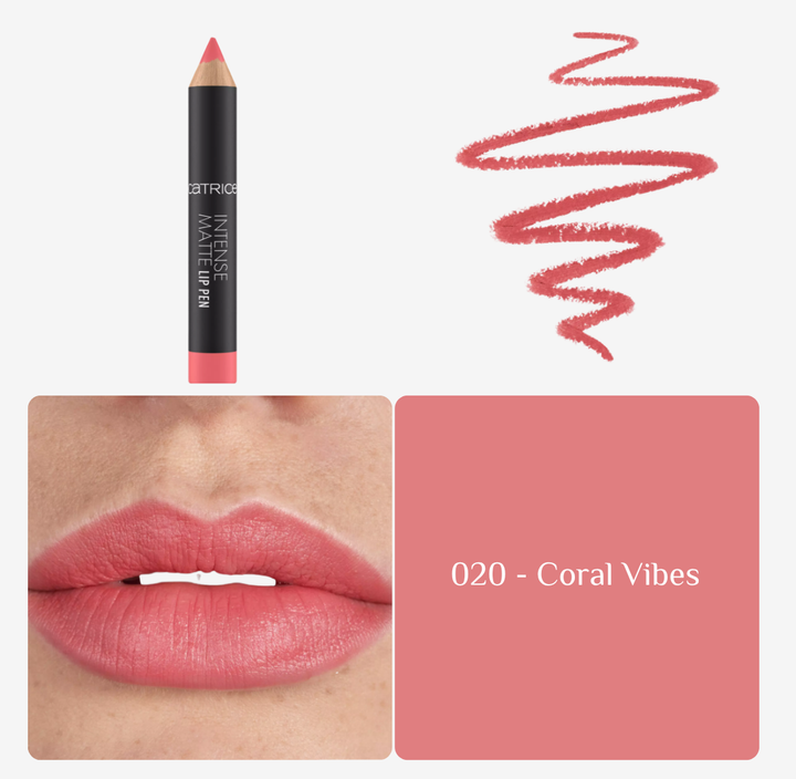 Catrice Intense Matte Lip Pencil |  كاتريس قلم تحديد الشفاه مات