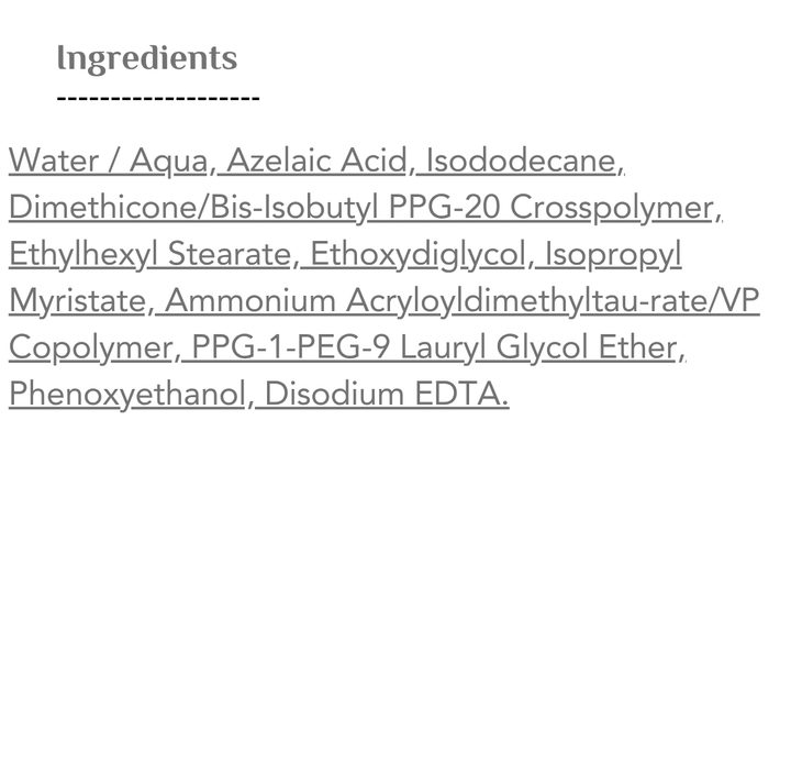 REVOX JUST azelaic acid 10% - 30ml | ريفوكس كريم ازليك اسيد 10% - 30 مل