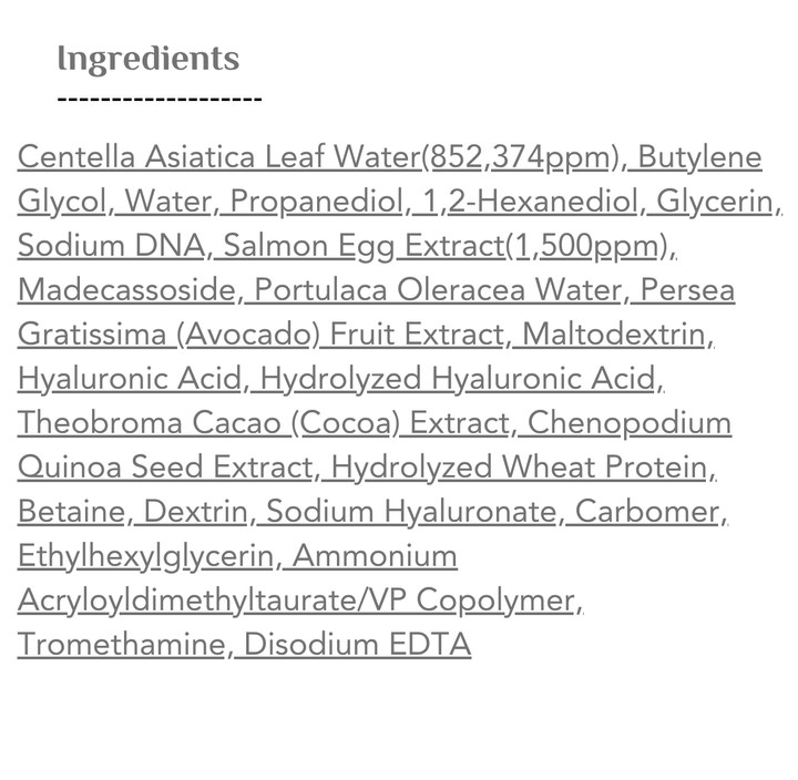 HEVEBLUE Salmon Caring Centella Ampoule - 30ml | هيفي بلو سيروم السسالمون و السينتيلا - 30 مل