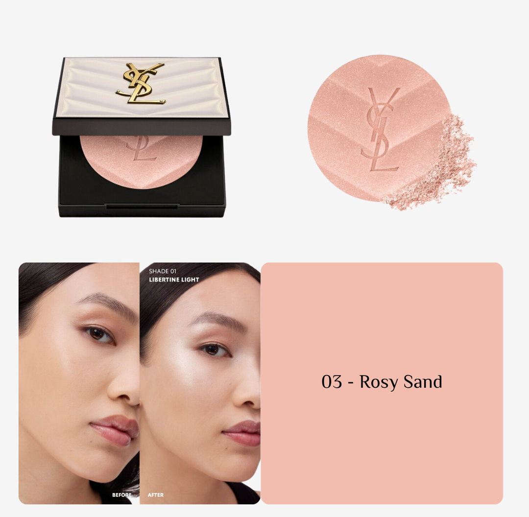 Yves Saint Laurent All Hours Multi-Use Highlighting Powder - 5g | ايف سان لوران هايلايتر - 5 غرام