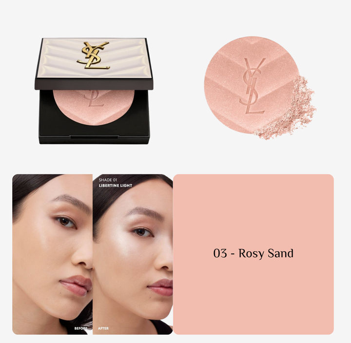 Yves Saint Laurent All Hours Multi-Use Highlighting Powder - 5g | ايف سان لوران هايلايتر - 5 غرام