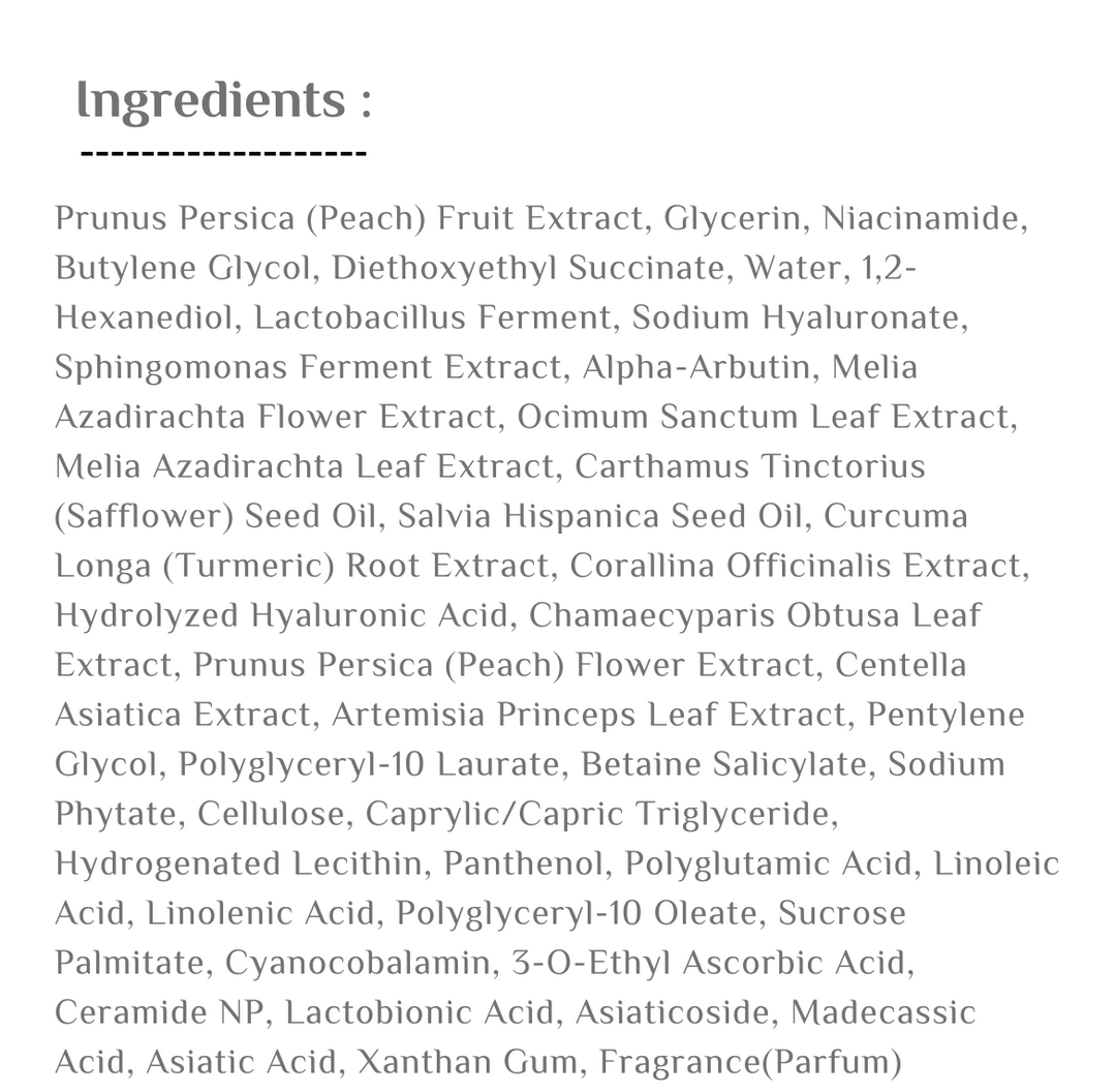 Anua PEACH 70% NIACINAMIDE SERUM - 30ml | أنوا سيروم الخوخ 70% نياسيناميد - 30 مل