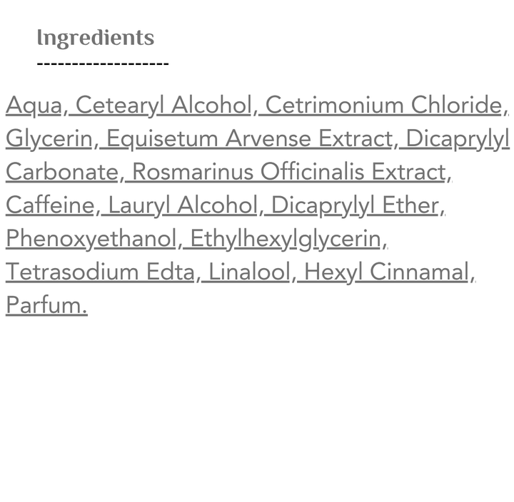 Revox Laboratories Rosemary Caffeine Rosmary & Caffein Extract Hair Cream - 250ml | ريفوكس لابوراتوريس بلسم للشعر بالكافيين و اكليل الجبل - 250 مل