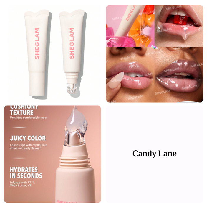 SHEGLAM Crystal Glaze Moisturizing Lip Gloss - 10ml | شيكلام غلوس مرطب للشفاه - 10 مل