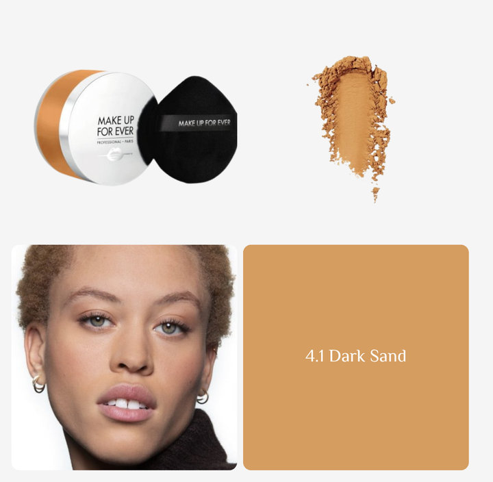 Make Up For Ever Ultra Hd Setting Powder - 16g | ميك اب فور ايفر بودرة تثبيت - 16 غ