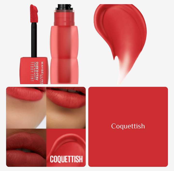 MAYBELLINE Super Stay Teddy Tint Matte Velvet Lipstick - 5ml | ميبيلين تنت للشفاه مات - 5 مل