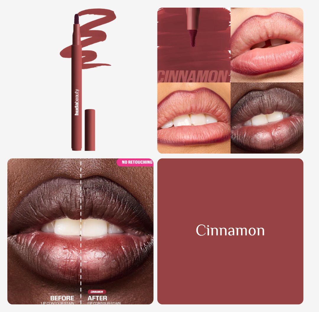 Huda Beauty Lip Contour Stain - 1.0ml | هدى بيوتي قلم تينت وكونتور للشفاه - 1 مل