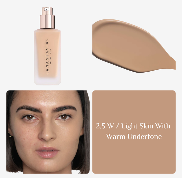 ANASTASIA BEVERLY HILLS Impeccable Matte Foundation - 35ml | أنستازيا بيفرلي هيلز كريم أساس مات - 35 مل