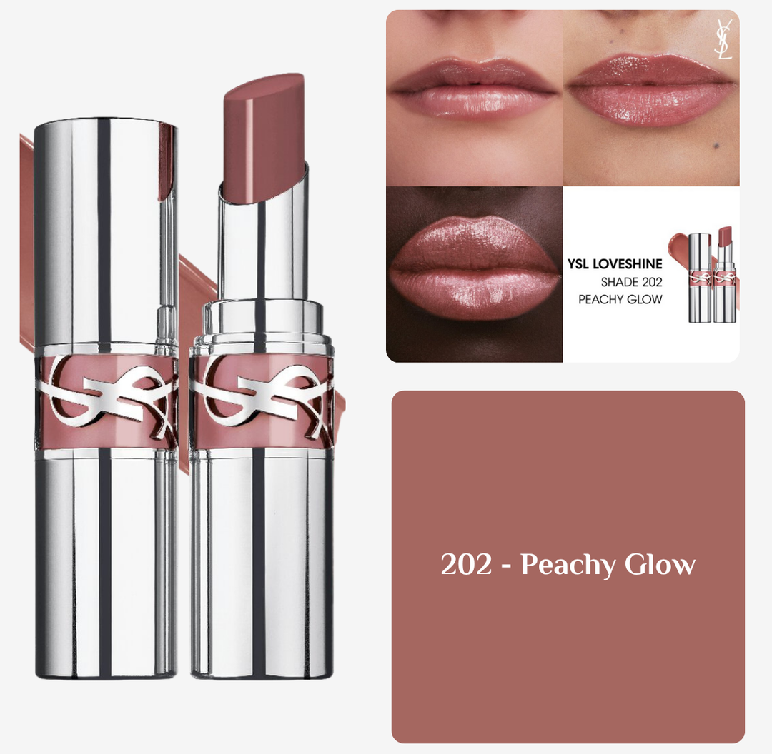 Yves Saint Laurent LoveShine High-Shine Caring Lipstick - 3.2g | ايف سان لوران أحمر شفاه لامع - 3.2 غرام