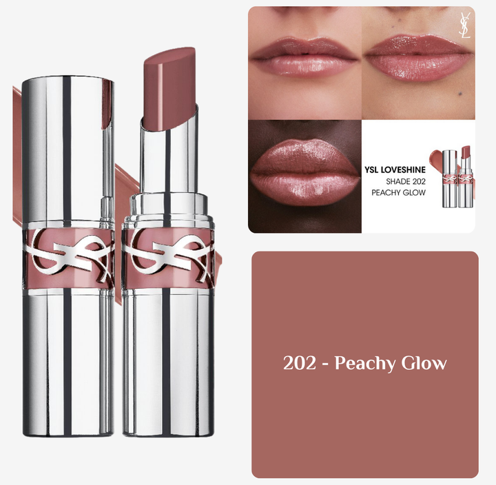 Yves Saint Laurent LoveShine High-Shine Caring Lipstick - 3.2g | ايف سان لوران أحمر شفاه لامع - 3.2 غرام