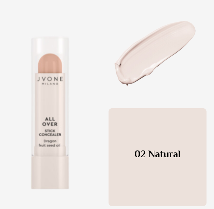 JVONE MILANO ALL OVER - STICK CONCEALER - 4.8g | جيفون ميلانو كونسيلر خفيف الوزن - 4.8 غرام