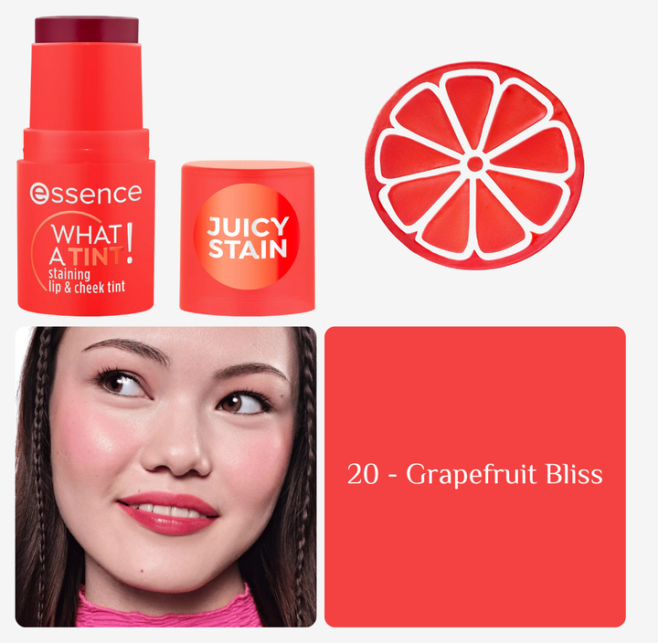 Essence What a Tint! Staining Lip & Cheek Tint - 5g | ايسنس تنت للشفاه و الخدود - 5 غرام