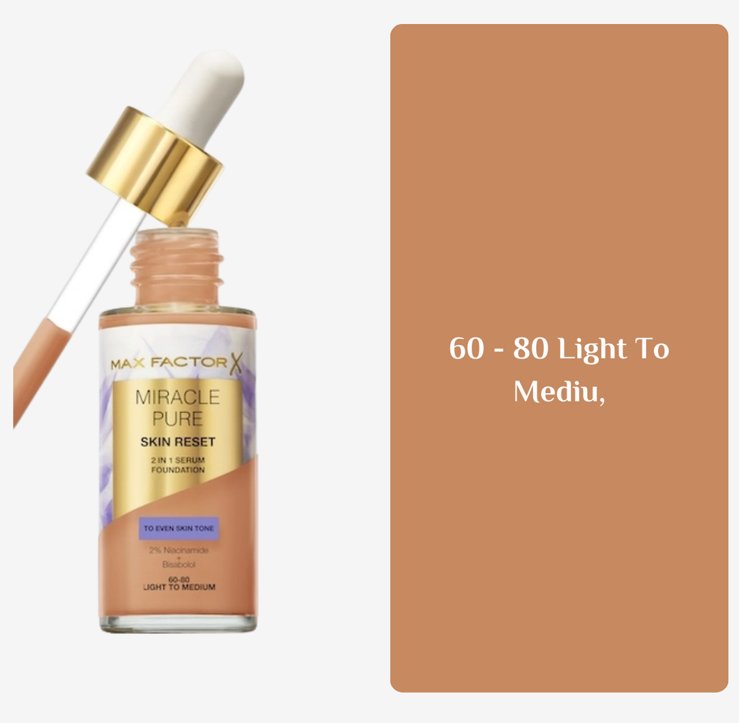 MAXFACTOR Miracle Pure Foundation - 30ml | ماكس فاكتر كريم أساس - 30 مل
