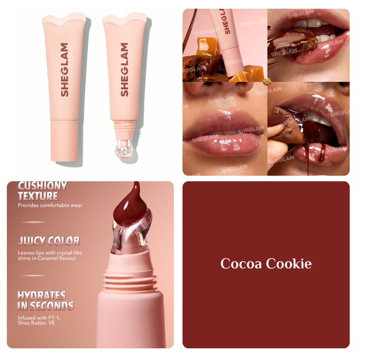 SHEGLAM Crystal Glaze Moisturizing Lip Gloss - 10ml | شيكلام غلوس مرطب للشفاه - 10 مل