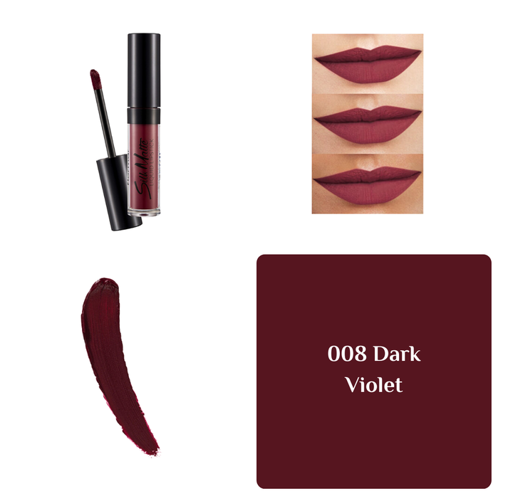 Flormar Silk Matte Liquid Lipstick  Carnation Red | فلورمار أحمر شفاه سائل سيلك مات