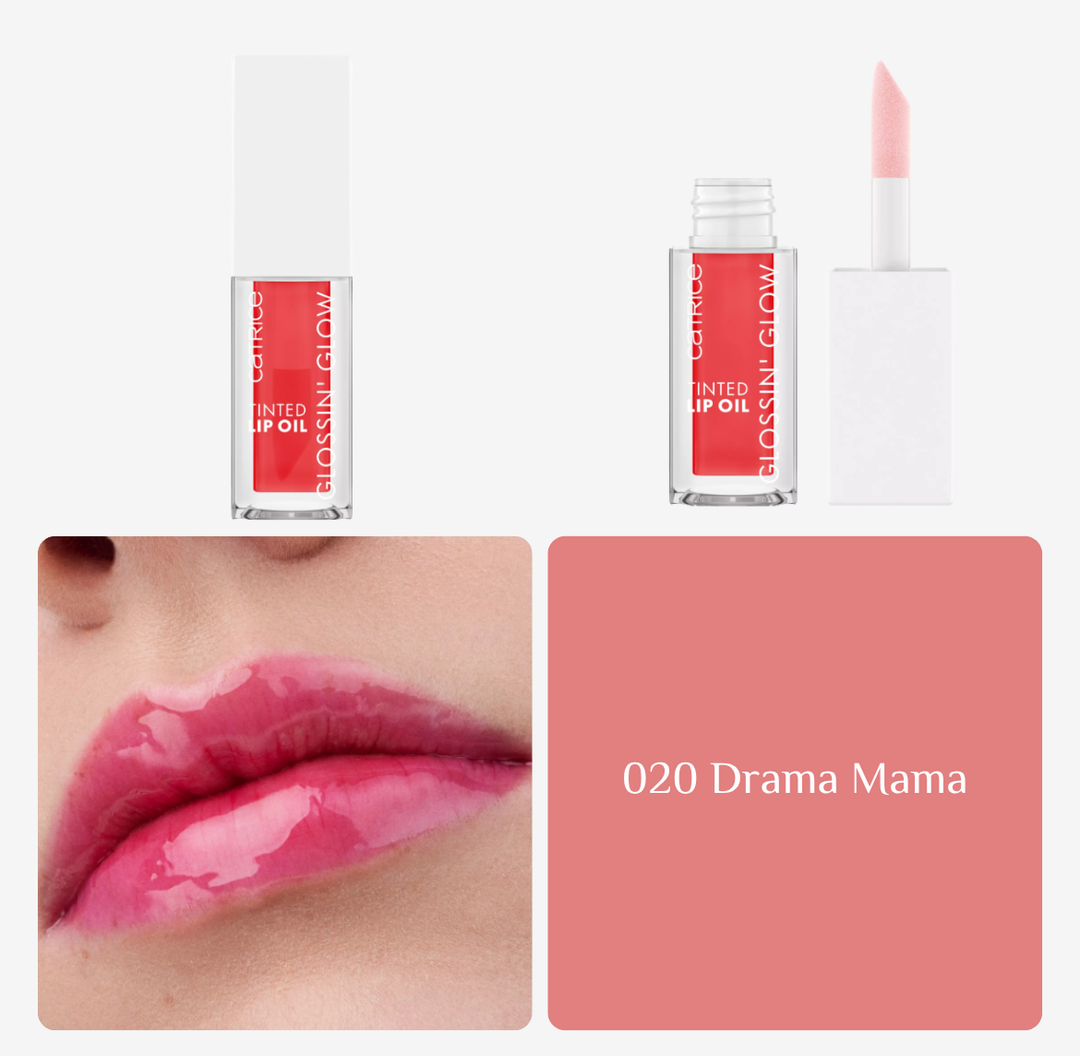 Catrice Lip Oil l Glossin Glow Tinted - 4ml | كاتريس زيت مرطب للشفاه - 4 مل