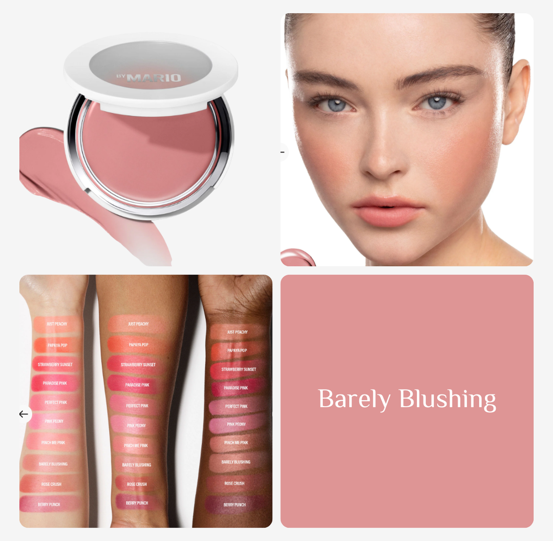 MAKEUP BY MARIO Soft Pop Plumping Blush Veil Cream Blush - 5g | ميك اب باي ماريو بلاش كريمي - 5 غرام