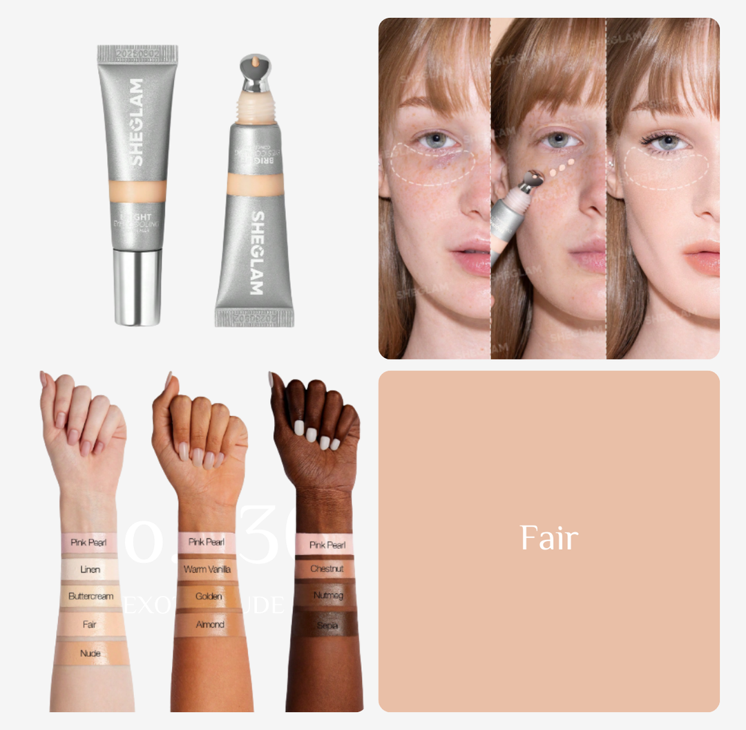 SHEGLAM Bright Eyes Cooling Concealer - 15g | شيكلام كونسيلر بتأثير مبرد - 15 غرام