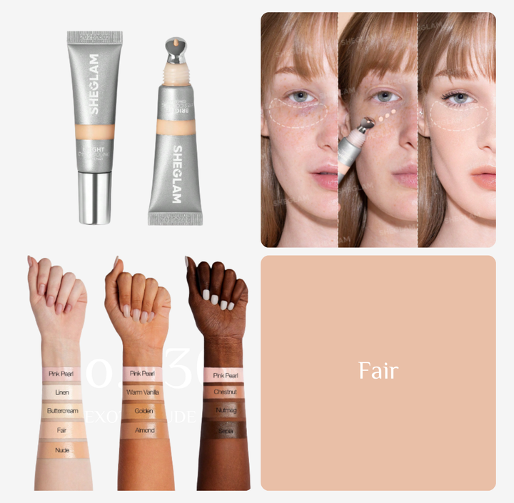 SHEGLAM Bright Eyes Cooling Concealer - 15g | شيكلام كونسيلر بتأثير مبرد - 15 غرام