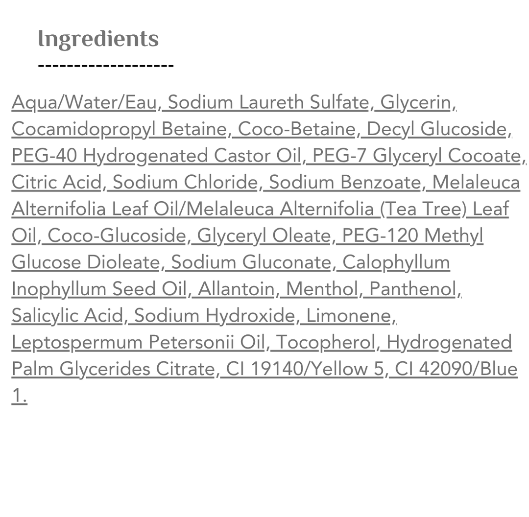 The Body Shop Tea Tree Clearing Facial Wash - 400ml | ذا بودي شوب غسول منقي للبشرة بزيت شجرة الشاي - 400 مل