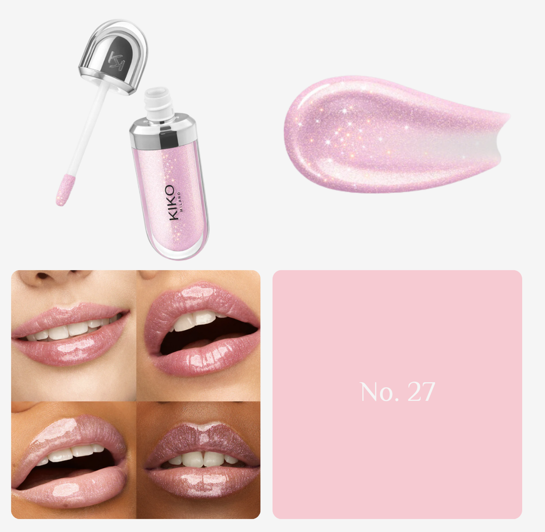 KIKO 3D Hydra Lip Gloss - 6.5ml | كيكو غلوس مرطب للشفاه - 6.5 مل