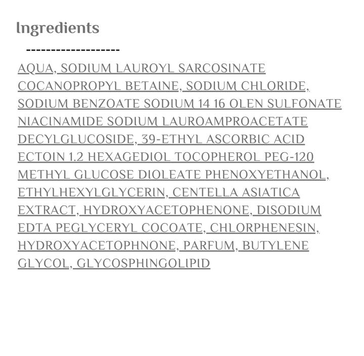LA JU Ectoin Cleanser - 400ml | لا جو غسول جل للوجه - 400 مل
