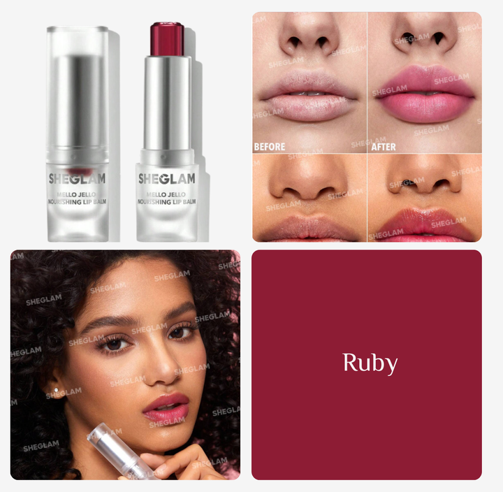 SHEGLAM Mello Jello Nourishing Lip Balm - 14g | شيكلام مرطب شفاه و مغذي - 14 غرام