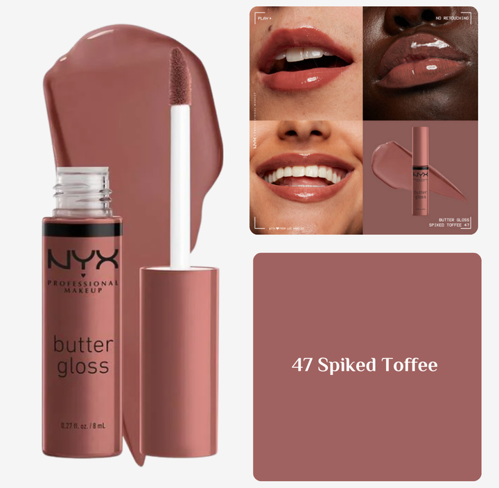 NYX Butter Gloss - 8ml | ان واي اكس غلوس للشفاه - 8 مل