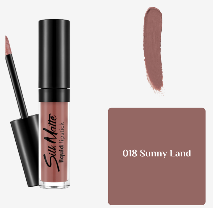 Flormar Silk Matte Liquid Lipstick  Carnation Red | فلورمار أحمر شفاه سائل سيلك مات