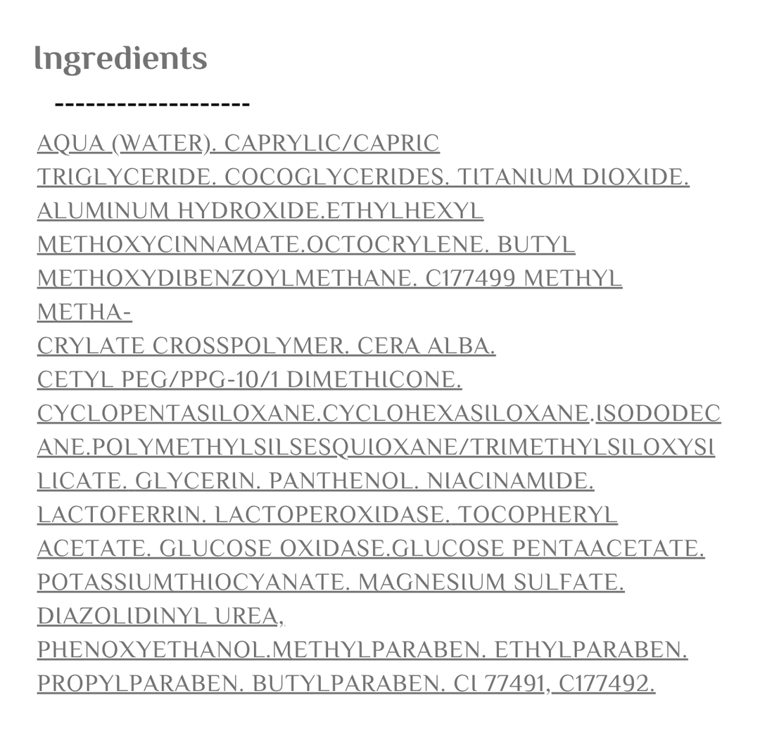 M.Y Sunscreen Cream Tinted for all skin type  - 50ml | ام واي كريم واقي شمسي ملون لجميع انواع البشرة - 50 مل