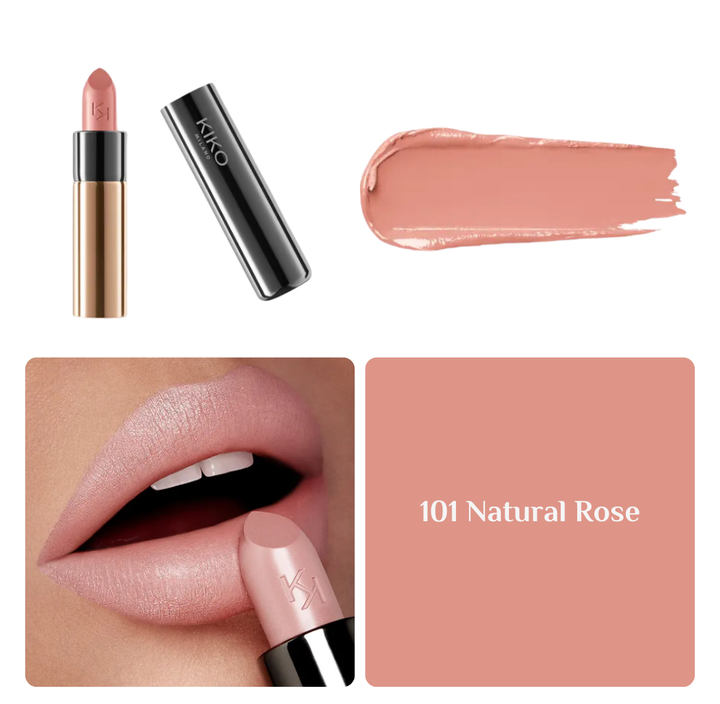 KIKO Gossamer Emotion Creamy Lipstick - 3.5g | كيكو أحمر شفاه كريمي لامع - 3.5 غرام
