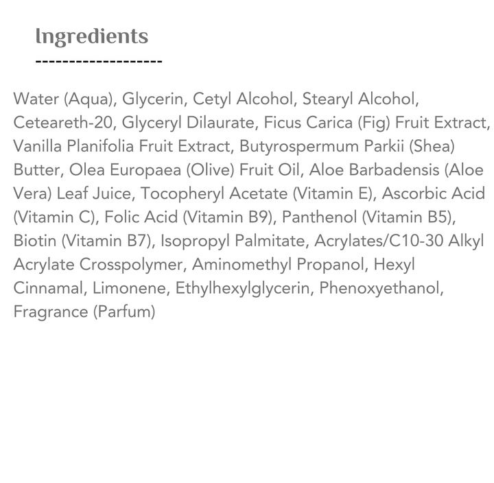 Soapbox Ultra Hydrating Body Lotion Vanilla Bean + Fig - 473ml | سوب بوكس لوشن مرطب للجسم بالفانيليا و التين - 473 مل