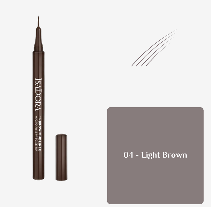 Isadora The Brow Fine Liner Micro Fine Precise Tip - 1.1ml | ايزادورا قلم تحديد الحواجب - 1.1 مل
