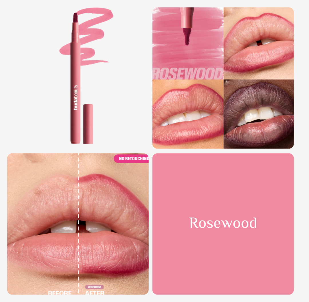 Huda Beauty Lip Contour Stain - 1.0ml | هدى بيوتي قلم تينت وكونتور للشفاه - 1 مل