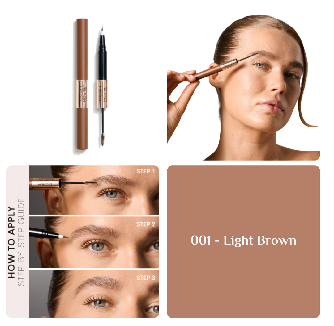 Gosh Brow Tint Semi - Permanemt - 2.5ml | جوش قلم تحديد الحواجب - 2.5 مل