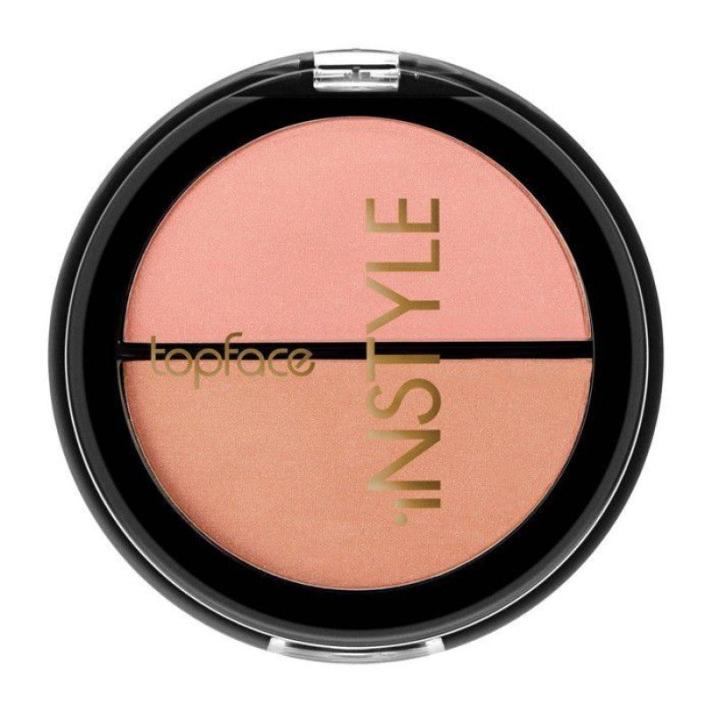 TOPFACE INSTYLE TWIN BLUSH On  - 10g | توب فيس إن ستايل توين بلاش أون – 10 غ