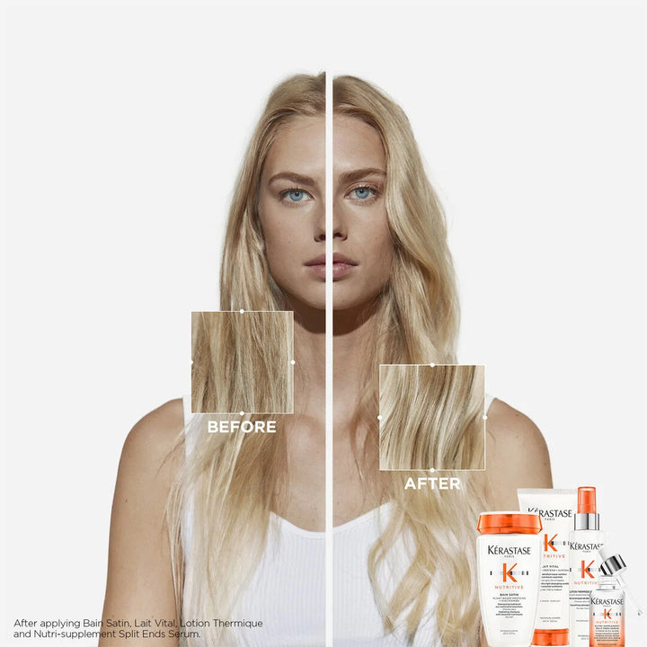 KÉRASTASE Nutritive Lait Vital High Ultra-Light Conditioner For Dry, Fine To Medium Hair - 200ml | كيراستاس بلسم خفيف للشعر الجاف, الخفيف و المتوسط - 200 مل
