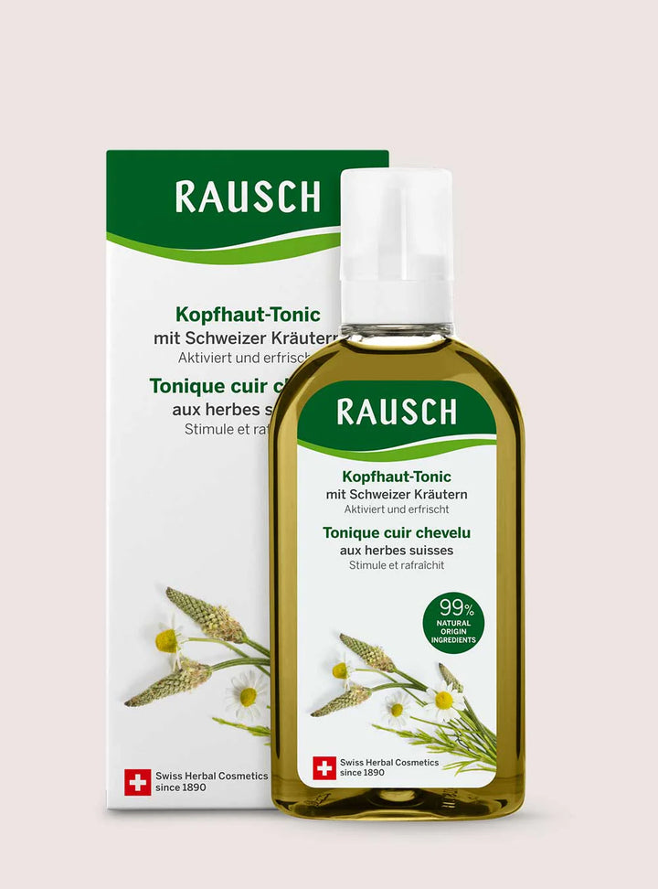 RAUSCH Scalp Tonic With Swiss Herbs - 200ml | راوش تونك لتحغيز فروة الرأس - 200 مل