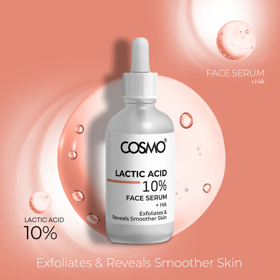 COSMO Lactic Acid 10% - 30ml | كوزمو سيروم لاكتك اسيد 10% - 30 مل