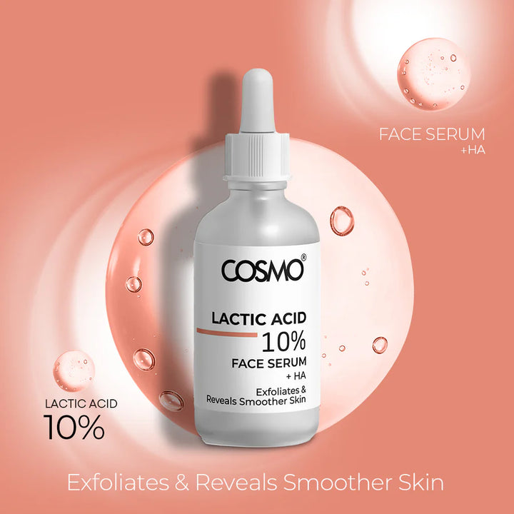 COSMO Lactic Acid 10% - 30ml | كوزمو سيروم لاكتك اسيد 10% - 30 مل