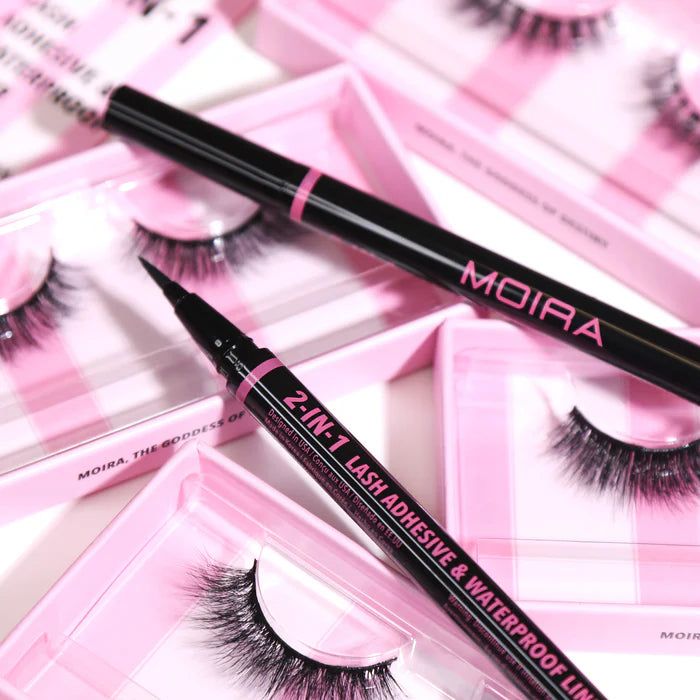MOIRA 2in1 Lash Adhesive & Waterproof Liner - 0.7g | مويرا اي لاينر و لاصق رموش مقاوم للماء - 0.7 غ