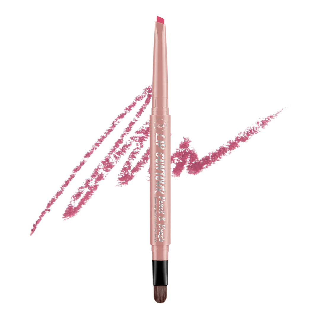 J. Cat Lip Contour Pencil & Brush - 0.22g| جي كات قلم تحديد للشفاه-0.22غرام