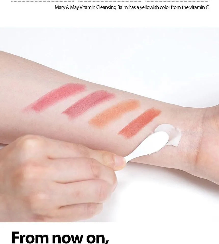 Mary & May Vitamine B,C,E Cleansing Balm - 120 g | ماري اند ماي  بالم منظف للوجه - 120 غرام