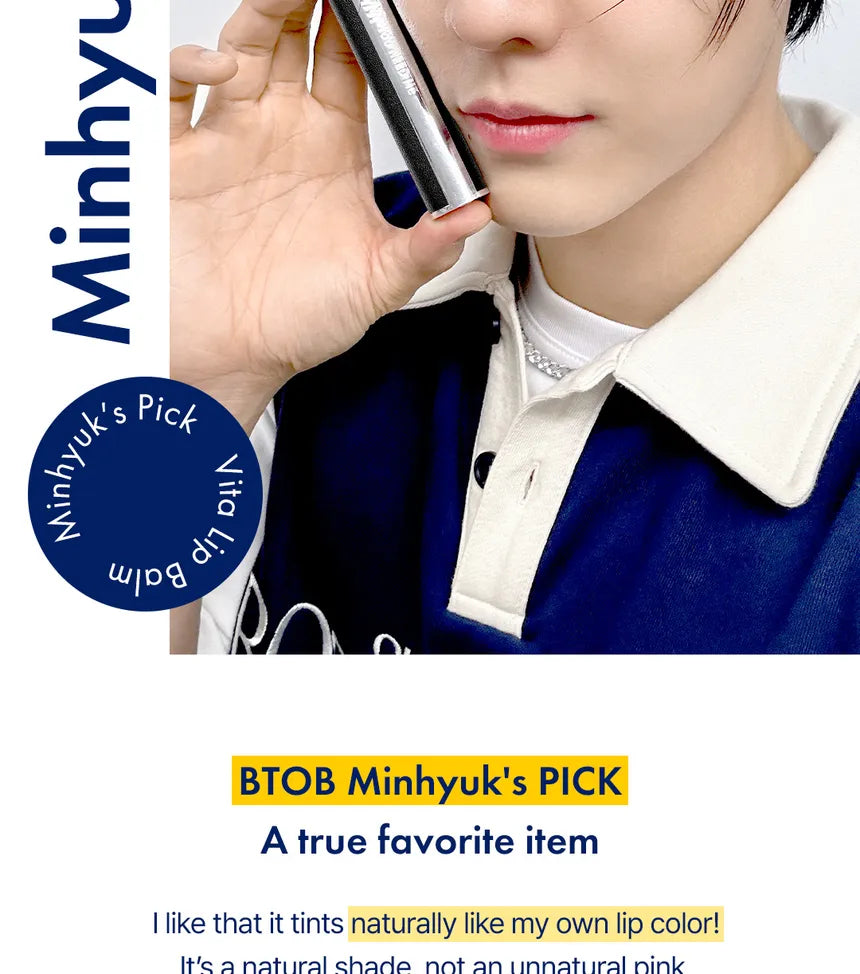 Y.N.M Mens Vita Vitalizing Lip Balm - 3g| ان واي ام مرطب للشفاه -3غرام