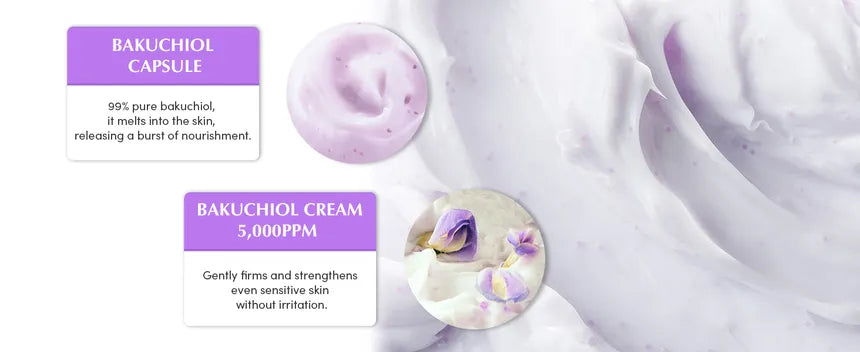 EQQUAL BERRY Bakuchiol Plumping Capsule Cream - 50ml | ايكوال بيري كريم الباكوتشيول المالئ للوجه - 50 مل